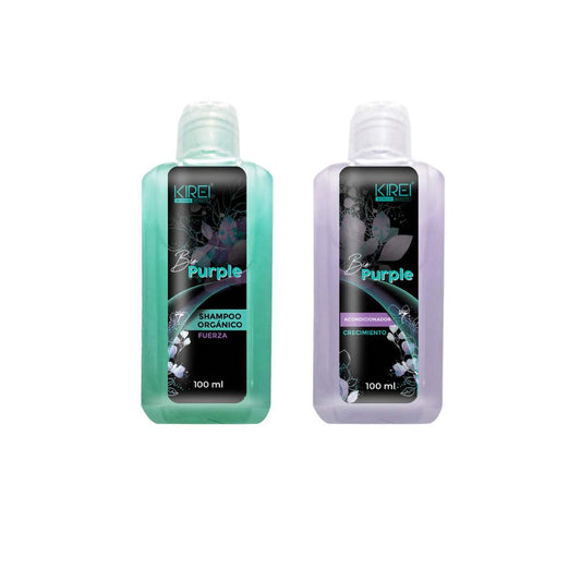 Kit de Viaje BioPurple Completo - Shampoo y Acondicionador Anticaída