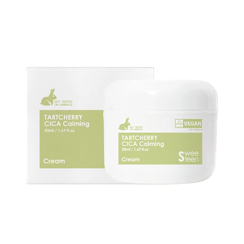 Crema calmante con centella asiática Vegan Tartcherry CICA Sweeteen