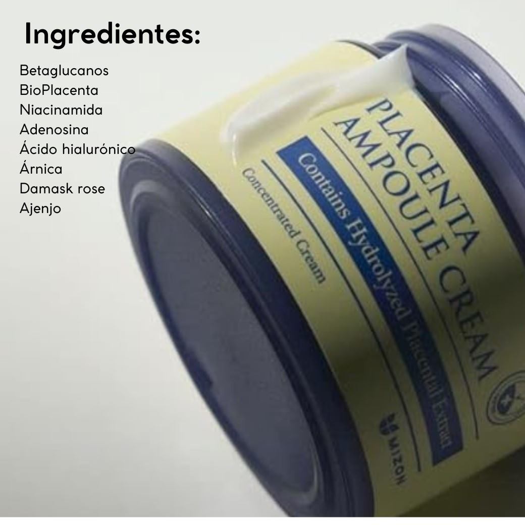 Crema revitalizante Placenta ampoule cream Mizon