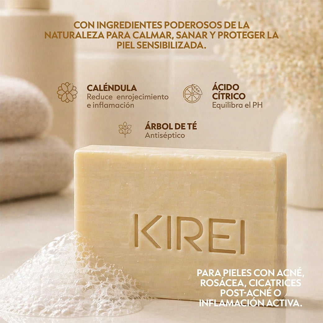 Jabon que contiene calendula