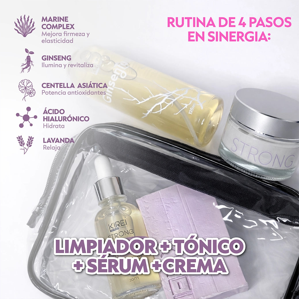 Tratamiento para eliminar arrugas, flacidez facial y deshidratación
