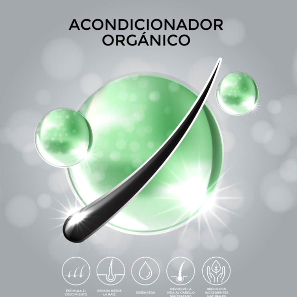 Acondicionador humectante para el cabello Biopurple