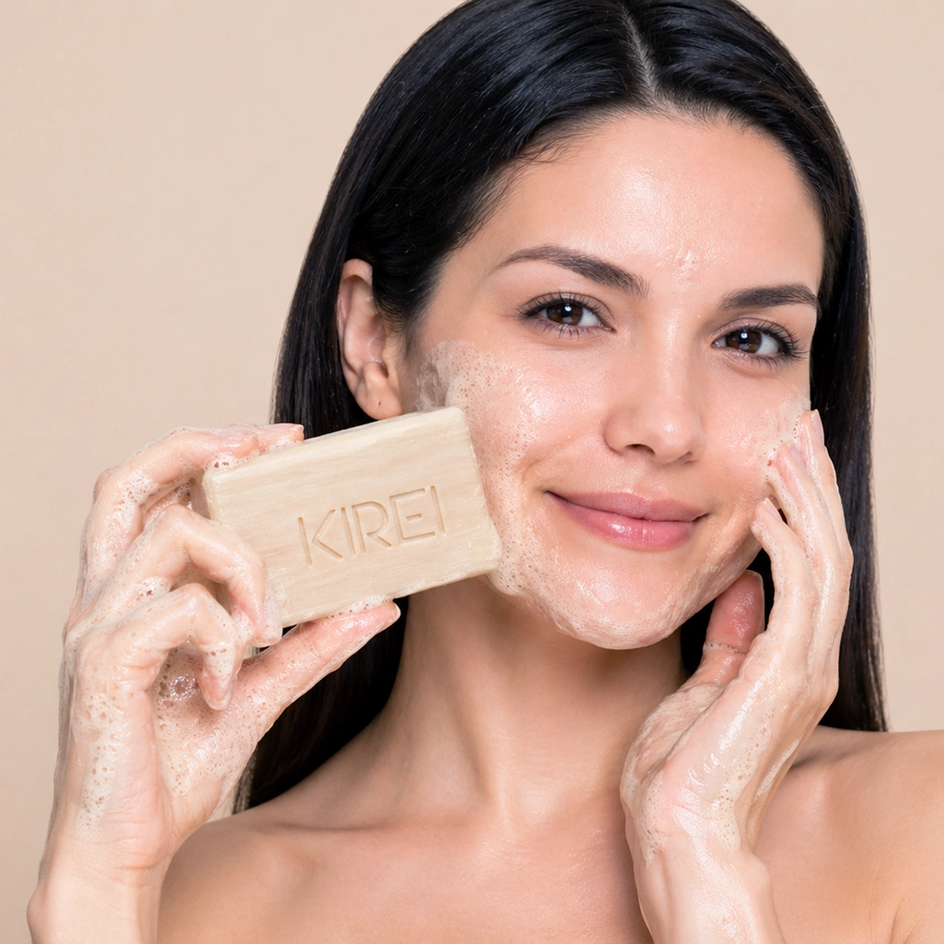 Jabón Terapéutico Antipigmentación con Concha Nácar - Limpieza Facial Despigmentante