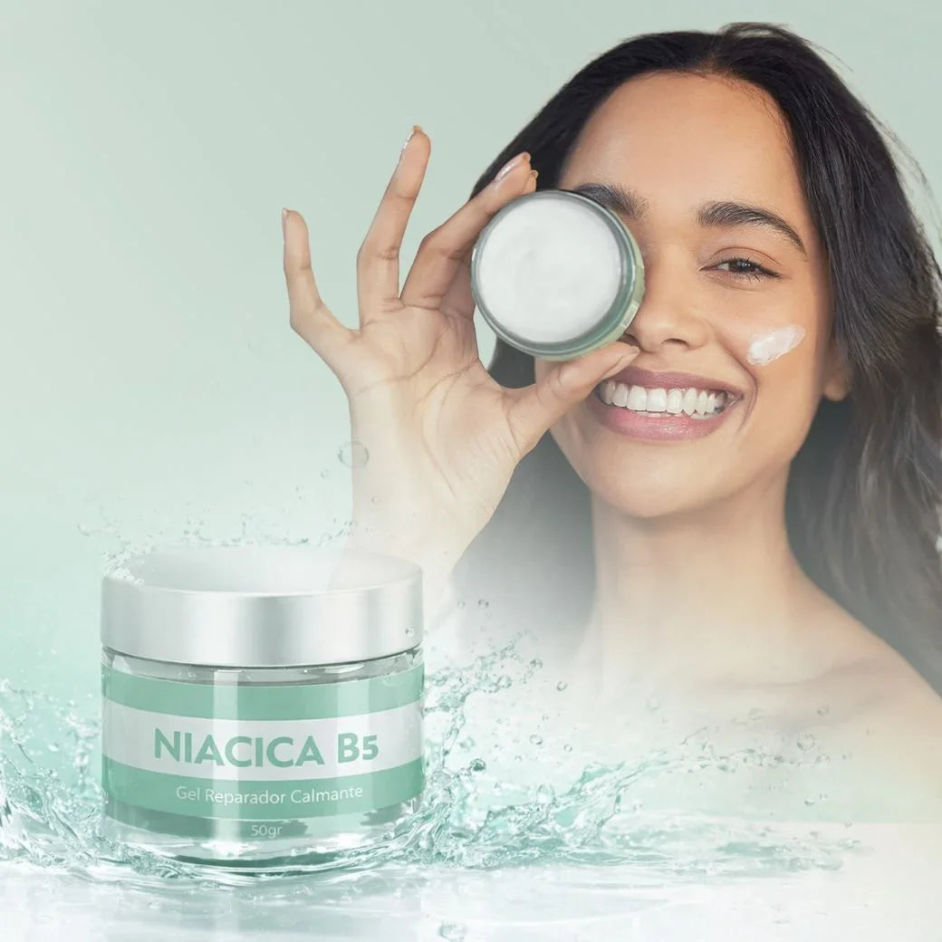 Ingredientes activos de Niacica B5 crema reparadora para piel sensible