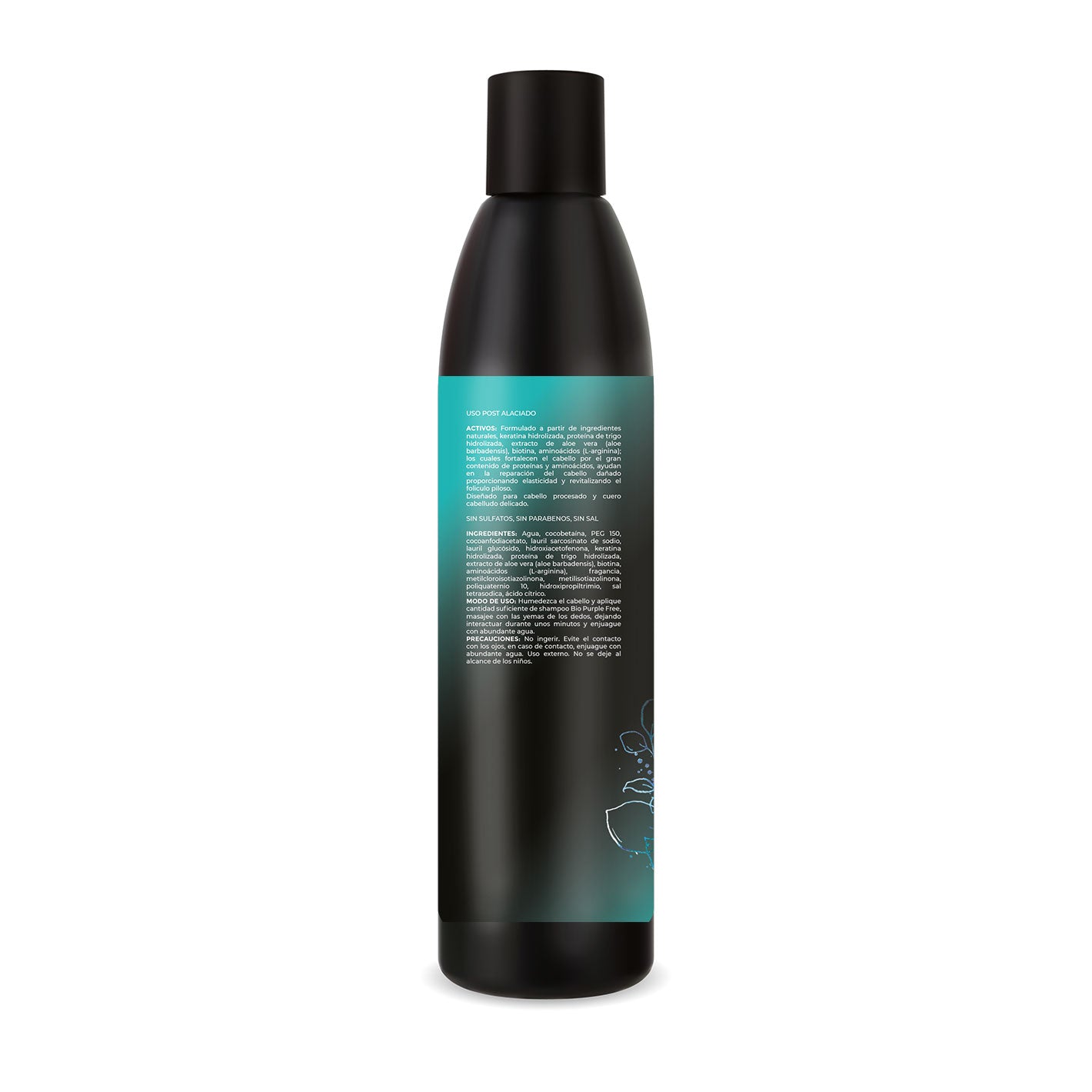 Shampoo sin sulfatos Biopurple free