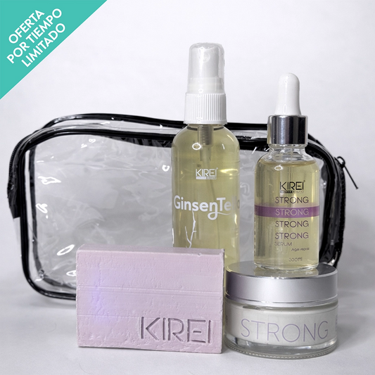 Tratamiento para eliminar arrugas y flacidez facial, hidratante intensivo