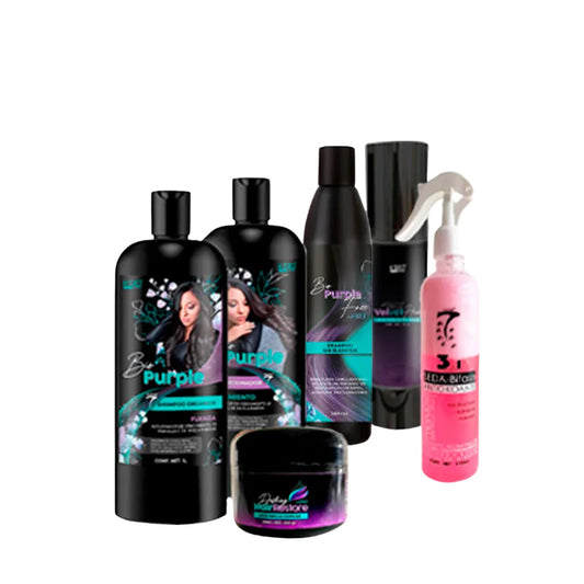 Kit Top Melena completo para crecimiento capilar con productos para el cabello profesionales