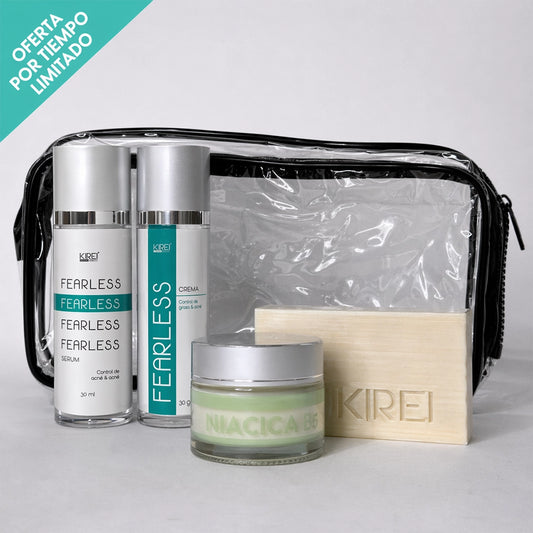 Tratamiento para el acné y poros abiertos