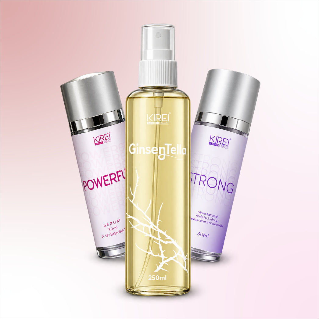 Kit Antiedad y Manchas: sérum antiedad, sérum despigmentante y tónico facial