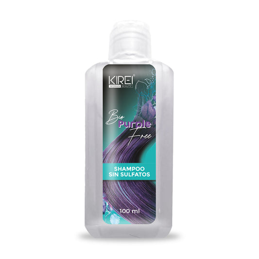 Shampoo sin sulfatos Biopurple free tamaño viaje