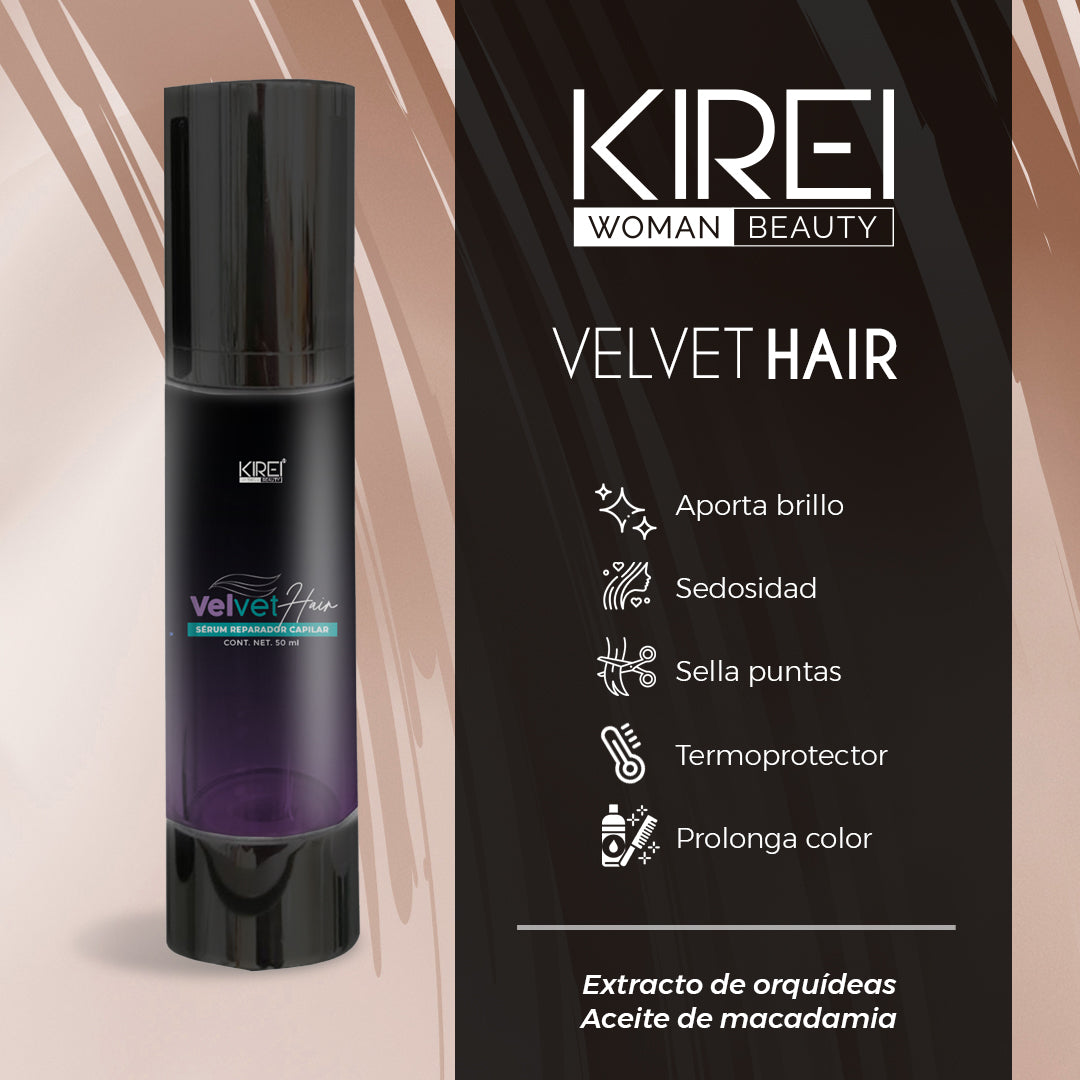 Velvet Hair sérum reparador capilar