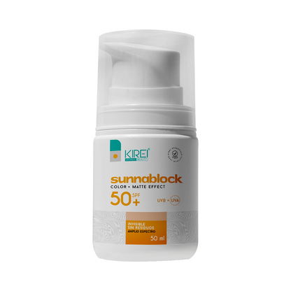 Sunnablock COLOR: protector solar FPS 50 UVA/UVB